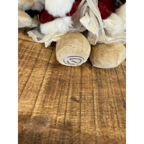 Starbucks Bearista Bear 2005 43rd Edition Christmas Holiday Plush Toy - Picture 4 of 8